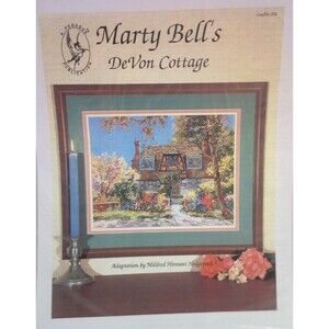 Pegasus Marty Bell's Counted Cross Stitch Chart Pattern DeVon Cottage 356 New